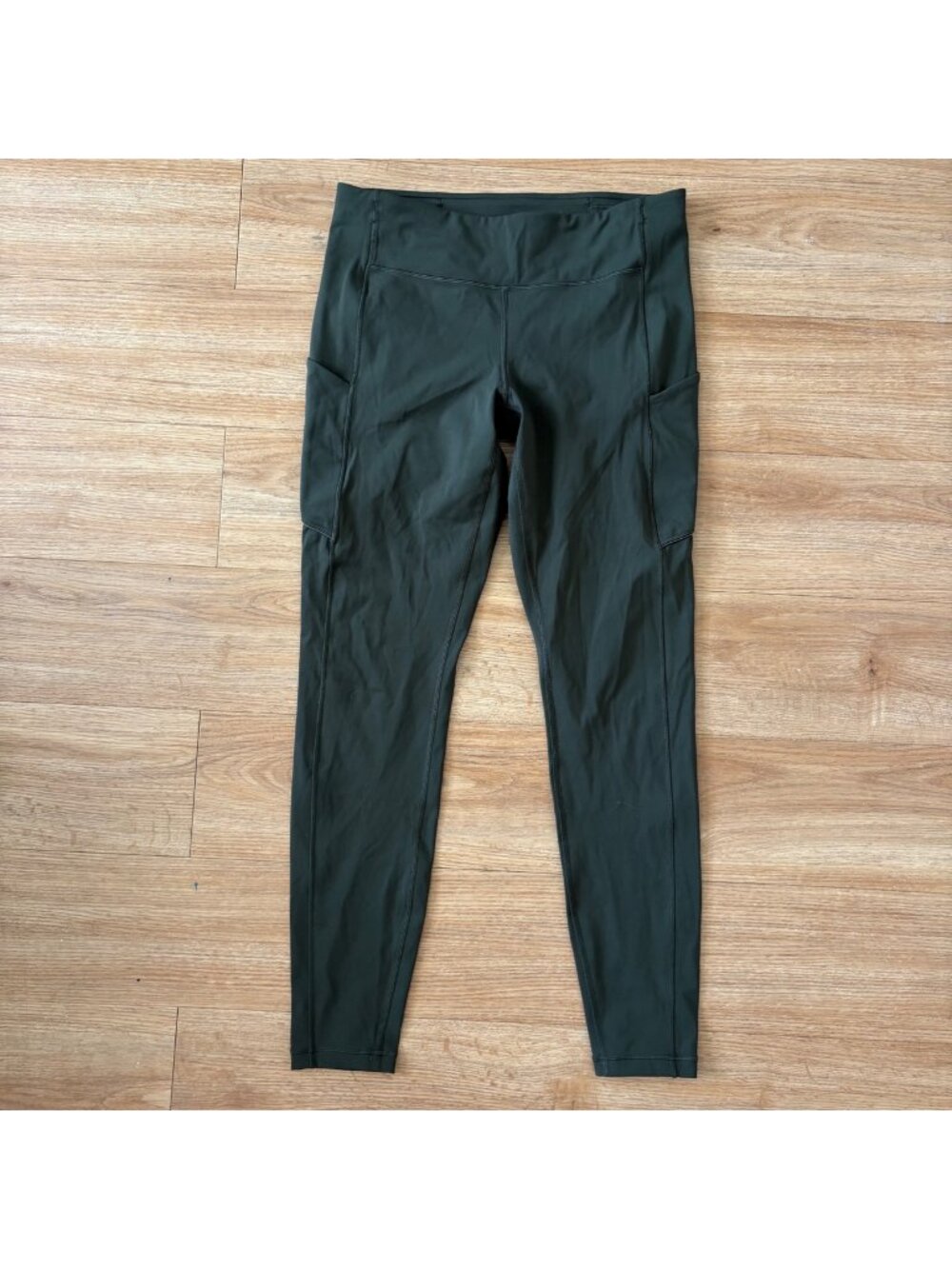 Lululemon Athletic Speed Up Tight Yoga Pants 28” Dark Olive Women’s Size 10